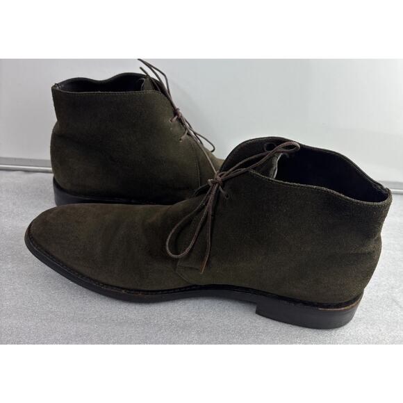 Heschung Mens Suede Leather Chukka Boots Size Uk 9.5 main image 13